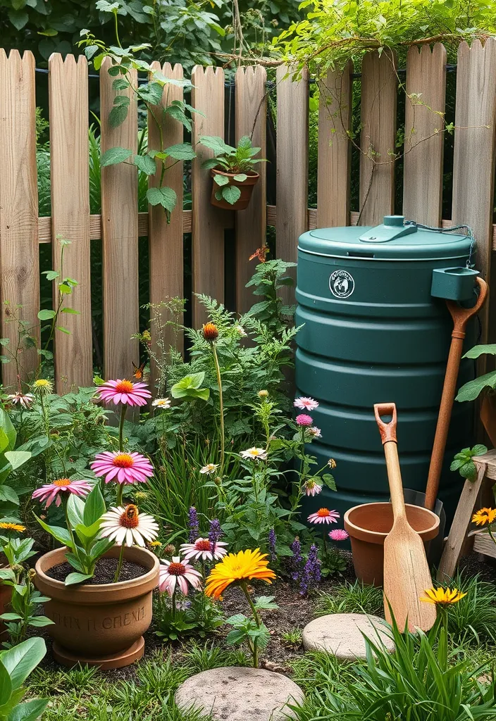 21 Courtyard Garden Ideas That Will Transform Your Small Space into a Lush Paradise! 21 21 Courtyard Garden Ideas That Will Transform Your Small Space into a Lush Paradise! - 18. Sustainable Practices: Eco-Friendly Design