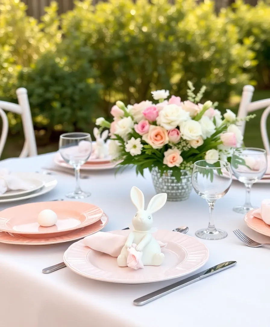 21 Stunning DIY Easter Decorations That'll Make Your Home Bloom with Spring Spirit! 9 21 Stunning DIY Easter Decorations That'll Make Your Home Bloom with Spring Spirit! - 6. Easter-Themed Table Setting