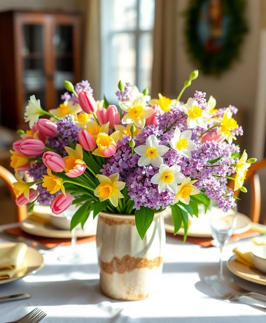 21 Stunning DIY Easter Decorations That'll Make Your Home Bloom with Spring Spirit! 11 21 Stunning DIY Easter Decorations That'll Make Your Home Bloom with Spring Spirit! - 8. Spring Floral Arrangements