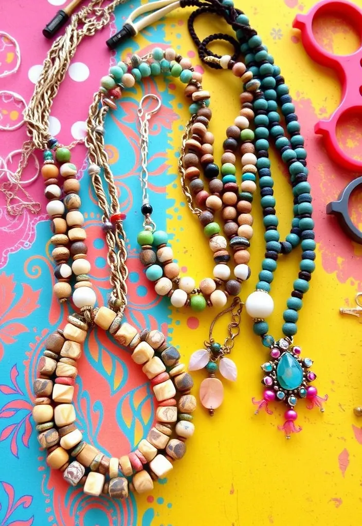 21 Spring Crafts for Adults That'll Make Your Friends Jealous 18 21 Spring Crafts for Adults That'll Make Your Friends Jealous (Don't Miss #14!) - 15. Recycled Paper Beads Jewelry