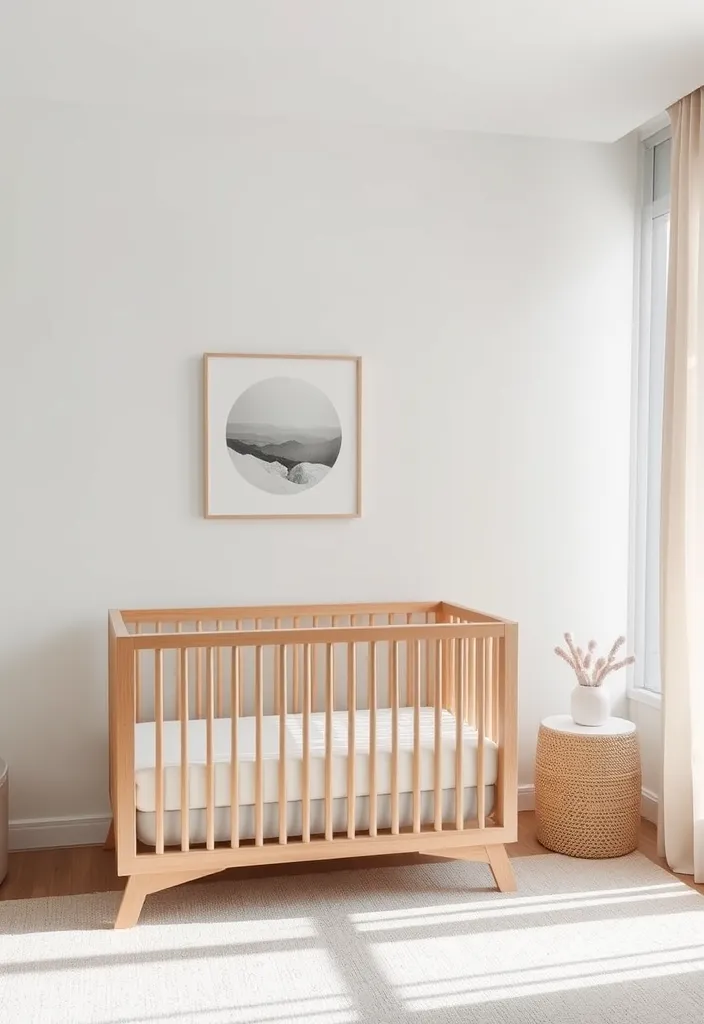 21 Adorable Nursery Room Decor Ideas That'll Transform Your Baby's Space 9 21 Adorable Nursery Room Decor Ideas That'll Transform Your Baby's Space (You'll Love #9!) - 6. Minimalist Chic