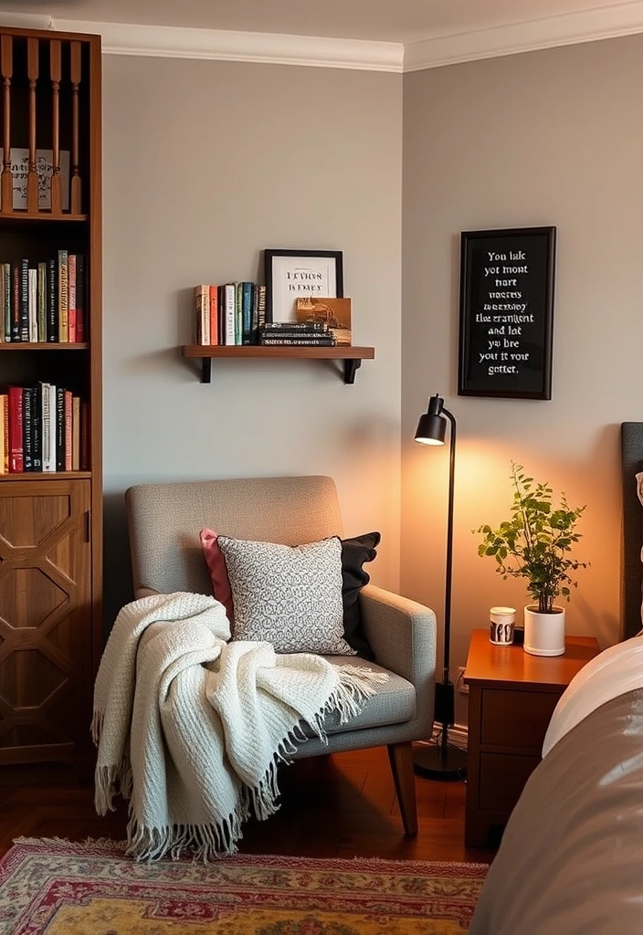 21 Shabby Chic Bedrooms That'll Make You Swoon Over Their Vintage Charm! 19 21 Shabby Chic Bedrooms That'll Make You Swoon Over Their Vintage Charm! - 18. Cozy Reading Corner
