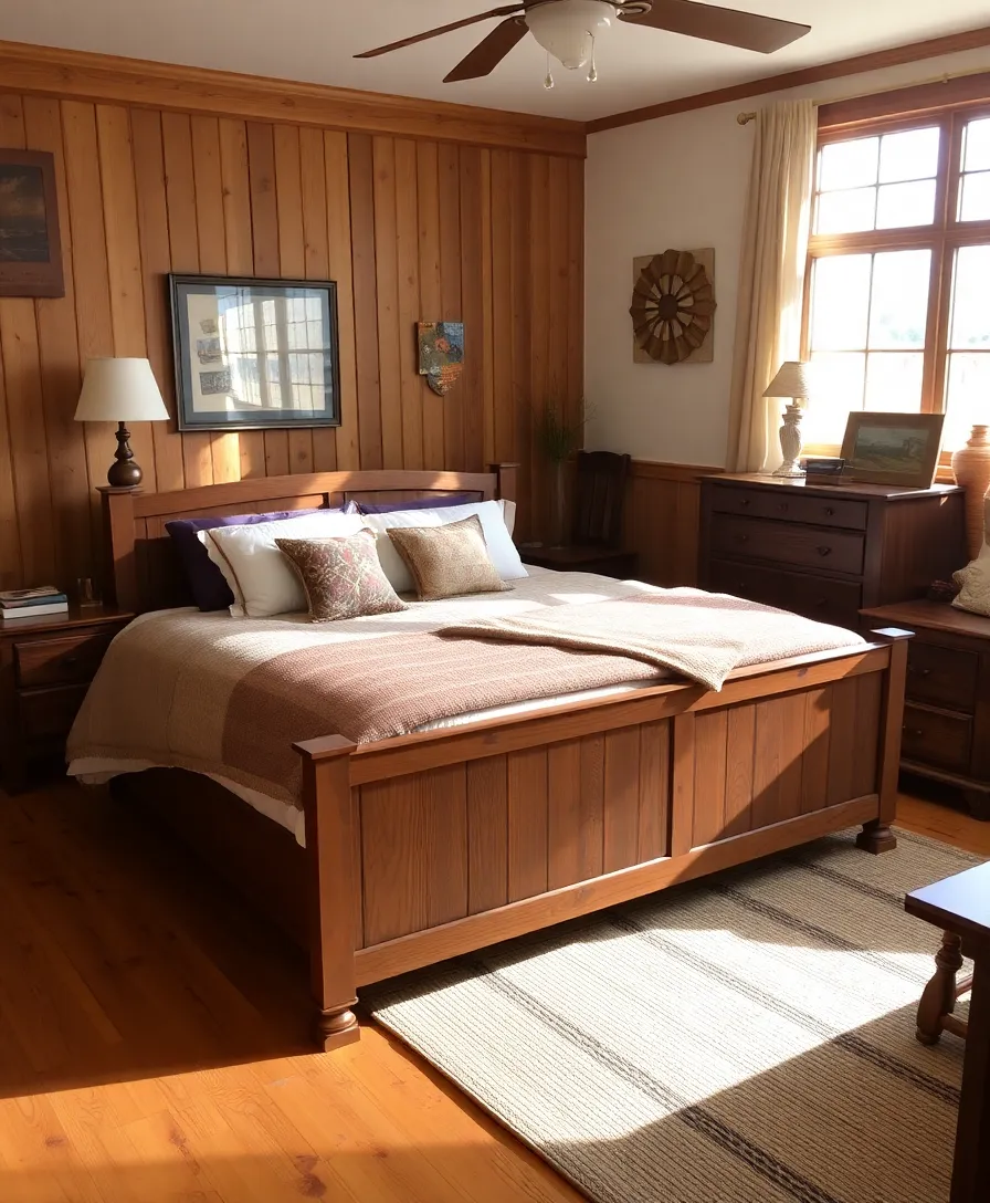 23 Stylish January Bedroom Decor Ideas That Will Make You Want to Stay in Bed Forever! 17 23 Stylish January Bedroom Decor Ideas That Will Make You Want to Stay in Bed Forever! - 13. Warmth of Wood