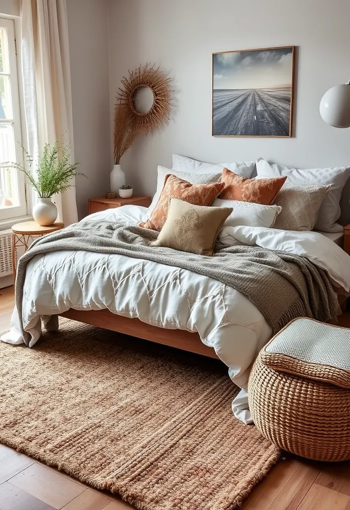 21 Unique Bedroom Designs That Will Transform Your Space Into a Dreamy Retreat! 23 21 Unique Bedroom Designs That Will Transform Your Space Into a Dreamy Retreat! - 20. Layered Textures