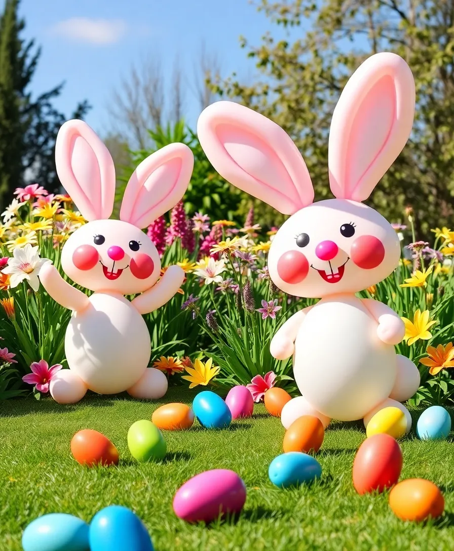 21 Easter Balloons to Transform Your Home into a Whimsical Wonderland! 10 21 Easter Balloons to Transform Your Home into a Whimsical Wonderland! - 7. Easter Bunny Balloon Characters