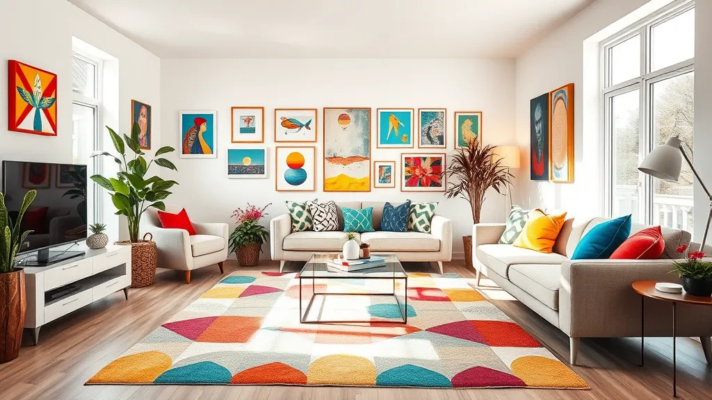 21 Colorful Home Decor Ideas to Brighten Up Your Living Room 1 21 Colorful Home Decor Ideas to Brighten Up Your Living Room (You Won't Believe #11!)