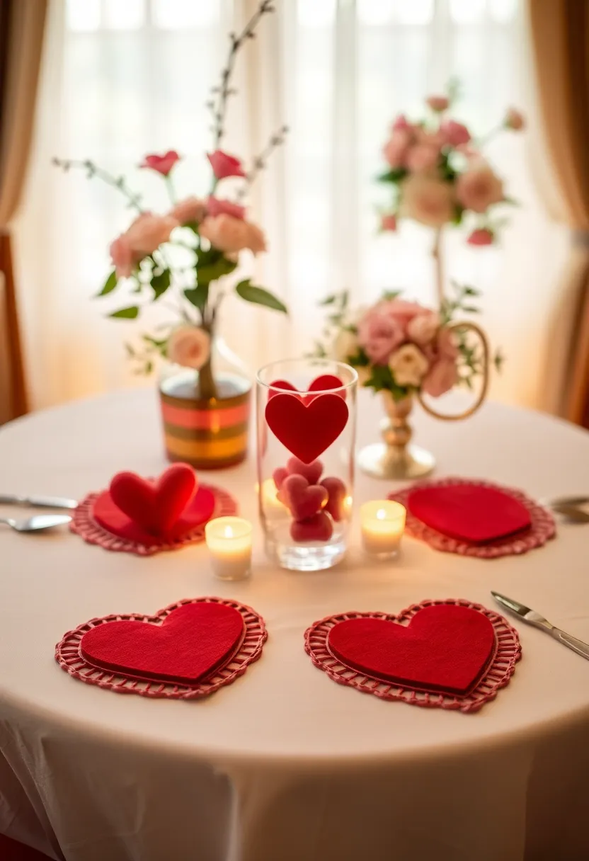 21 Primitive Valentine Decor Ideas That'll Make You Fall in Love with Your Home! 23 21 Primitive Valentine Decor Ideas That'll Make You Fall in Love with Your Home! - 19. Heart-Shaped Table Decor