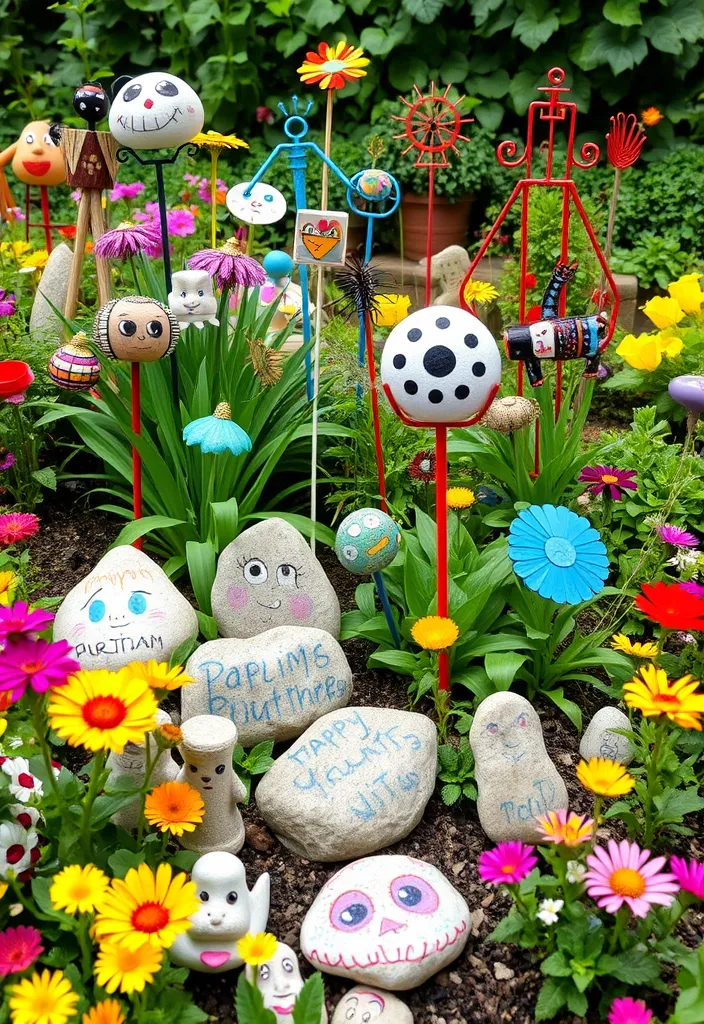 21 Creative DIY Gardening Ideas That Will Inspire Your Next Project 19 21 Creative DIY Gardening Ideas That Will Inspire Your Next Project (Check Out #10!) - 16. DIY Garden Art