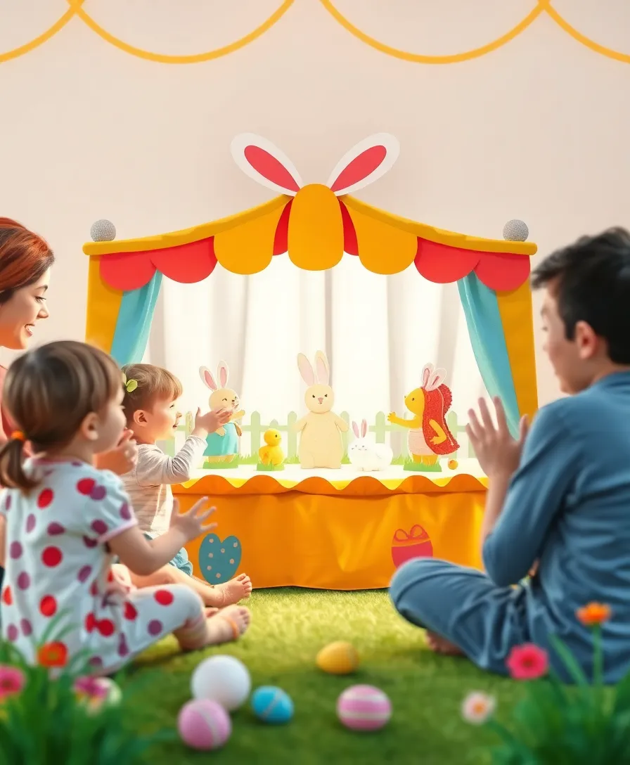 21 Adorable Easter Activities for Toddlers That Will Brighten Their Day! 18 21 Adorable Easter Activities for Toddlers That Will Brighten Their Day! - 15. Easter Puppet Show