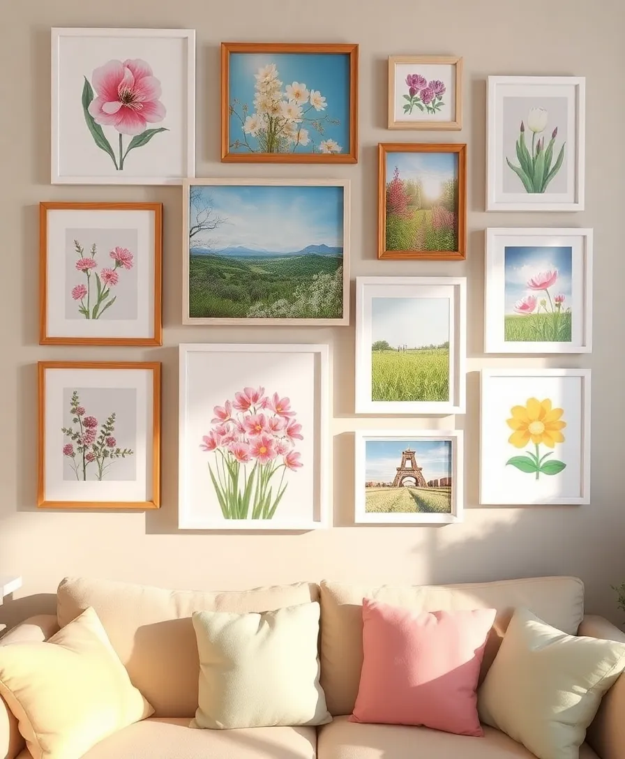 21 Spring Decorating Ideas for the Home That Will Refresh Your Space! 8 21 Spring Decorating Ideas for the Home That Will Refresh Your Space! - 5. Spring-Inspired Artwork