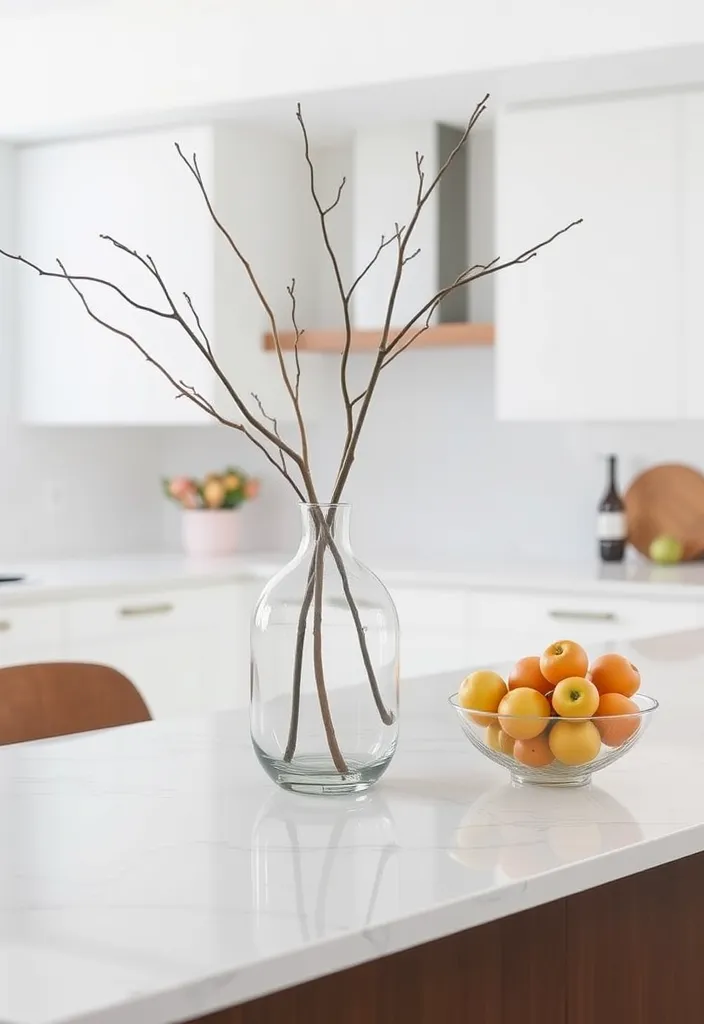 21 Kitchen Island Countertop Decor Ideas to Inspire Your Next Project! 8 21 Kitchen Island Countertop Decor Ideas to Inspire Your Next Project! - 5. Minimalist Charm