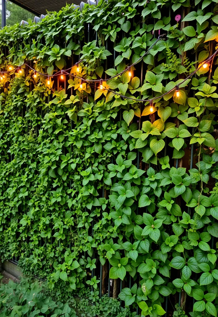 21 Small Garden Ideas to Transform Your Outdoor Space 19 21 Small Garden Ideas to Transform Your Outdoor Space (You Won't Believe #15!) - 16. Green Fencing