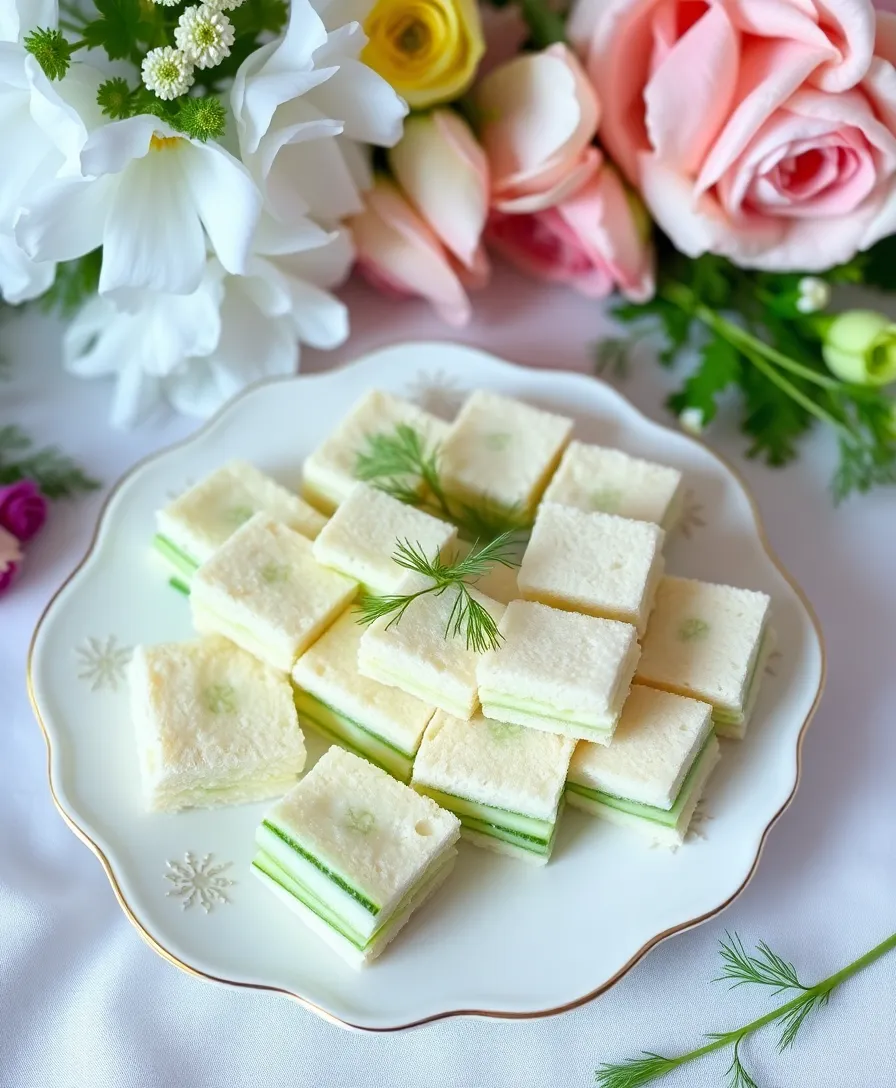 21 Creative Easter Appetizers That Will Wow Your Guests 22 21 Creative Easter Appetizers That Will Wow Your Guests (You Won't Believe #5!) - 19. Cucumber Sandwiches
