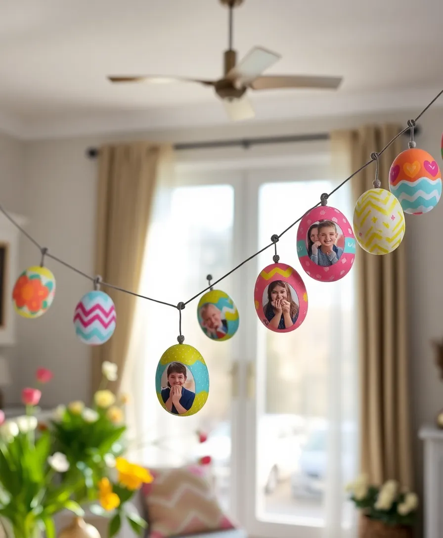 21 Incredible Easter Arts and Crafts That Will Bring the Whole Family Together! 7 21 Incredible Easter Arts and Crafts That Will Bring the Whole Family Together! - 4. Easter Egg Garland