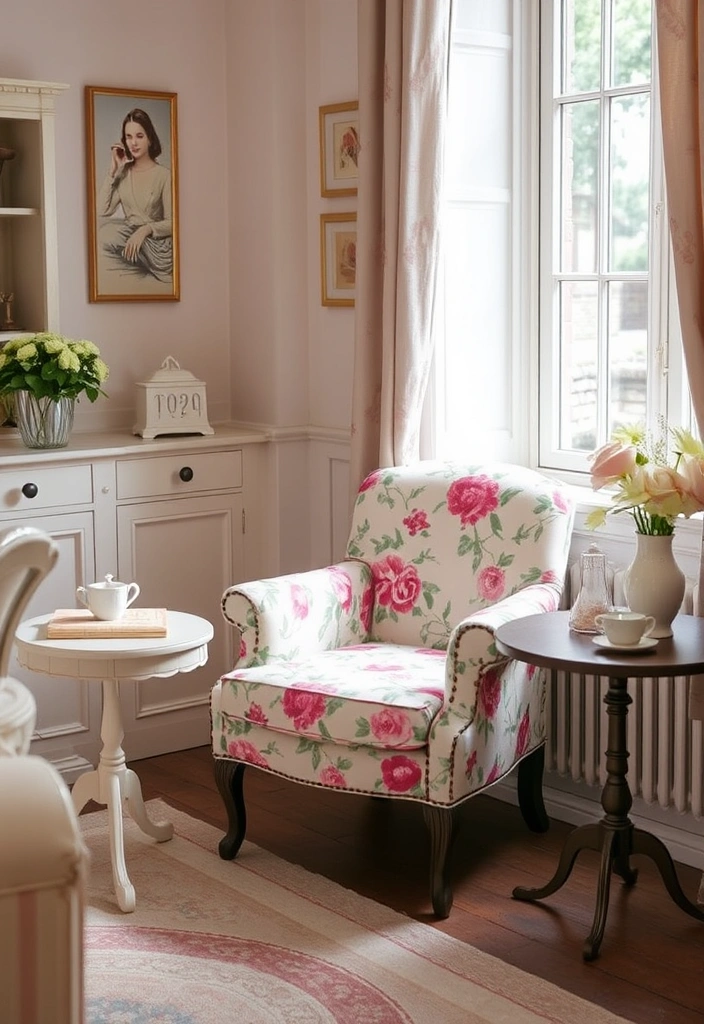 21 Vintage Princess Aesthetic Bedroom Ideas 22 21 Vintage Princess Aesthetic Bedroom Ideas - 19. Charming Accent Chairs
