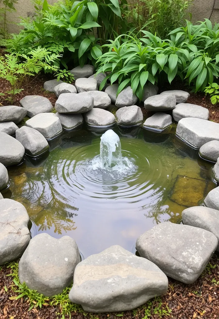 21 Small Garden Ideas to Transform Your Outdoor Space 22 21 Small Garden Ideas to Transform Your Outdoor Space (You Won't Believe #15!) - 19. Miniature Pond