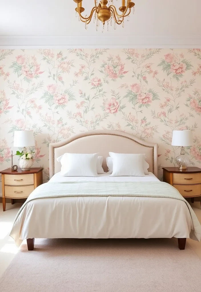 21 Master Bedrooms Decor Romantic Enough to Make You Swoon! 19 21 Master Bedrooms Decor Romantic Enough to Make You Swoon! - 16. Romantic Wallpapers