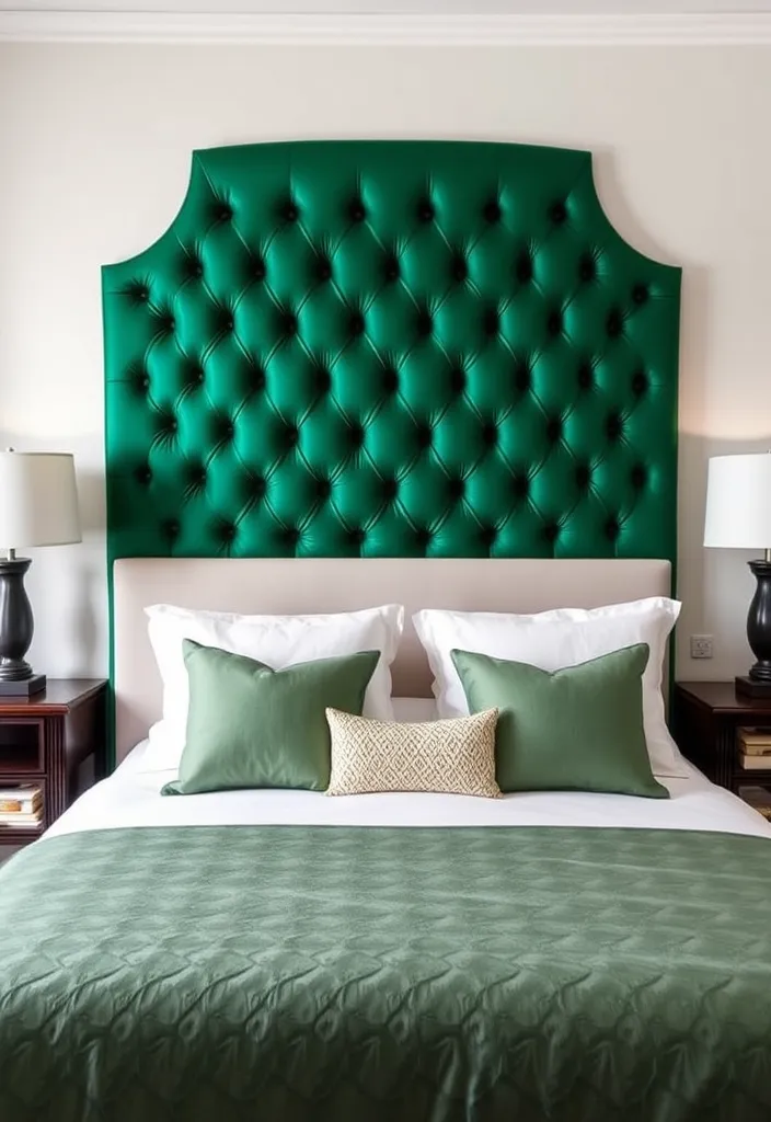 21 Master Bedrooms Decor Romantic Enough to Make You Swoon! 9 21 Master Bedrooms Decor Romantic Enough to Make You Swoon! - 6. Statement Headboard