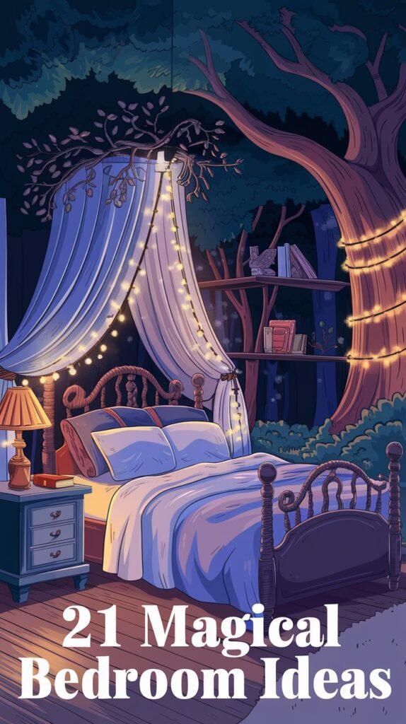 21 Magical Bedroom Ideas That Will Transform Your Space Into a Fairytale! 3