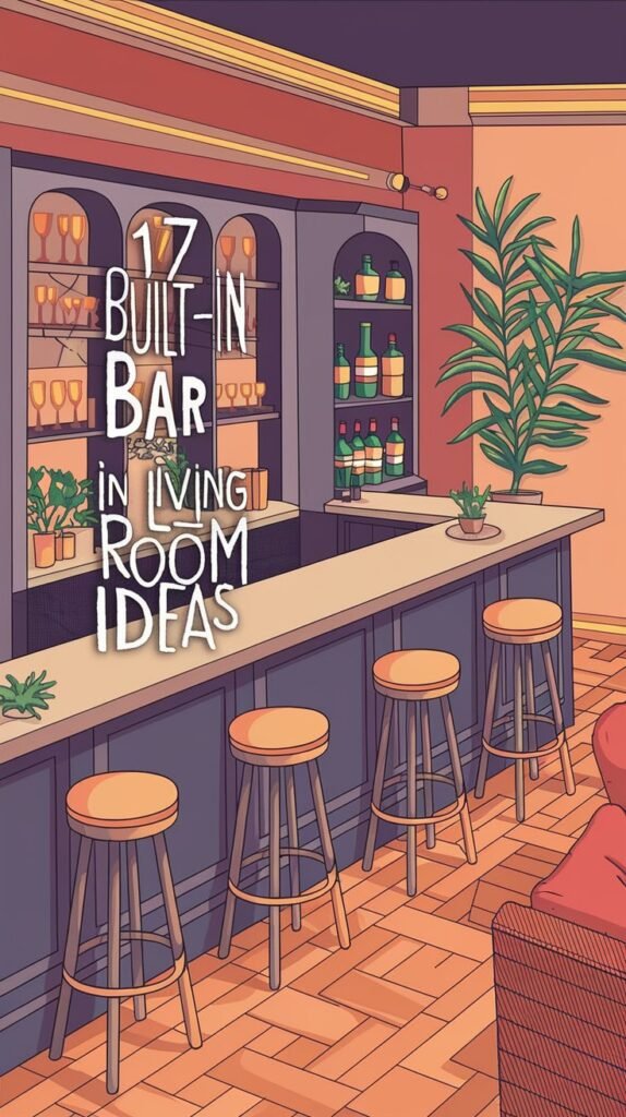 17 Built-In Bar In Living Room Ideas 2
