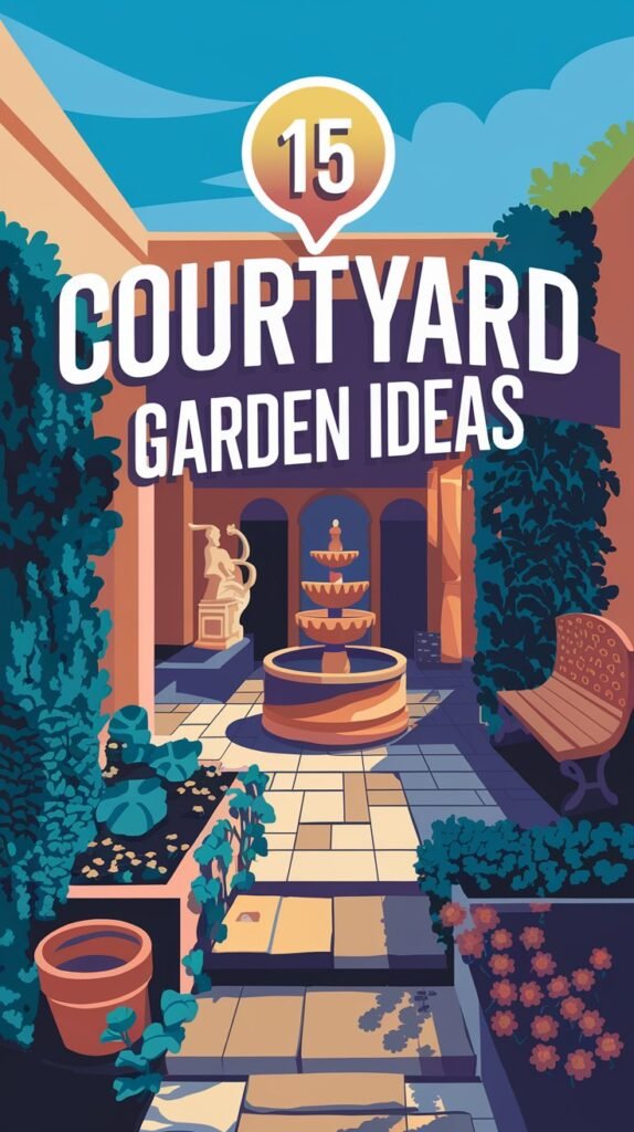 15 Courtyard Garden Ideas For A Lush Outdoor Oasis 1
