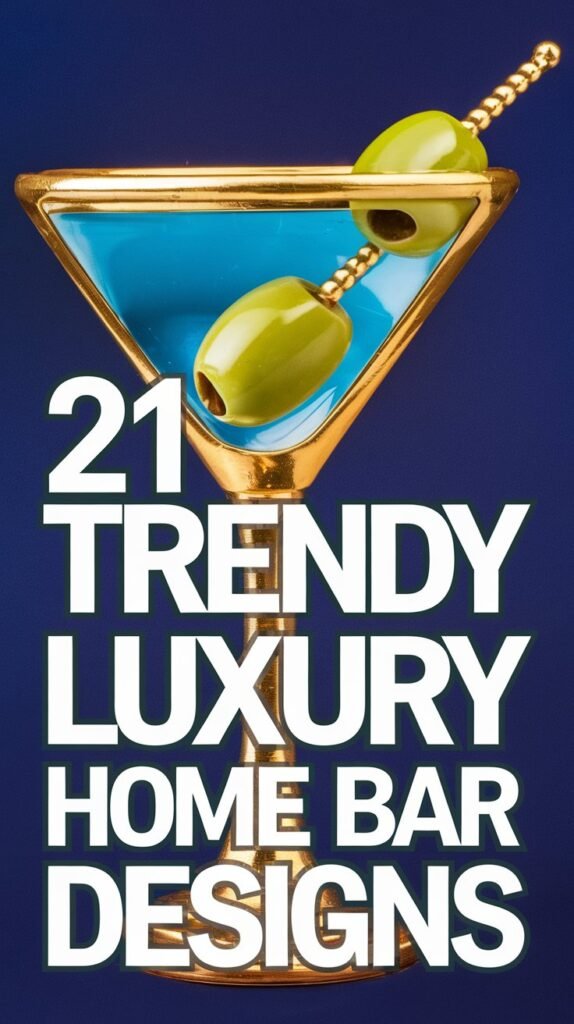 21 Trendy Luxury Home Bar Designs for the Ultimate Sophistication! 27