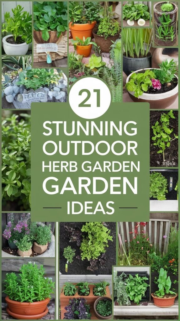 21 Stunning Outdoor Herb Garden Ideas That Will Inspire Your Green Thumb! 25