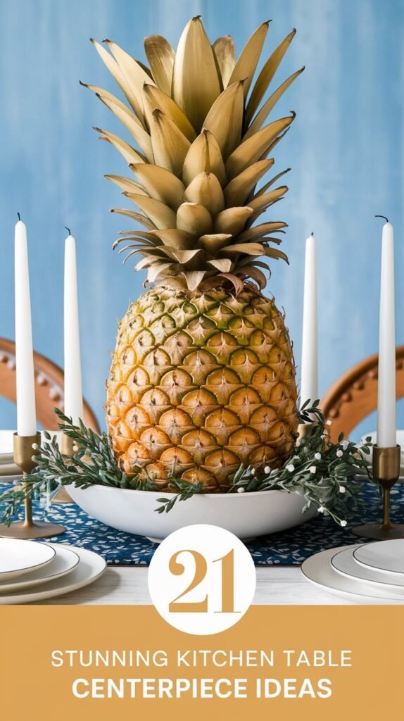 21 Stunning Kitchen Table Centerpiece Ideas You Can DIY for Any Season! 3