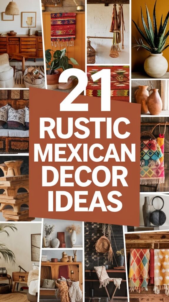21 Rustic Mexican Decor Ideas That Will Transform Your Living Room Into a Cozy Retreat! 2