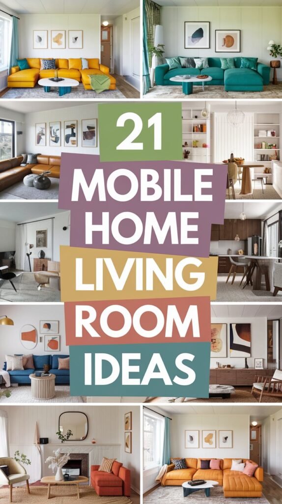 21 Stylish Mobile Home Living Room Ideas That Will Transform Your Space 3