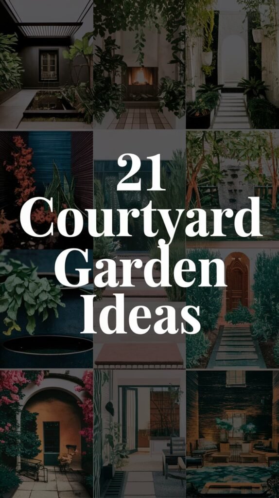 21 Courtyard Garden Ideas That Will Transform Your Small Space into a Lush Paradise! 26