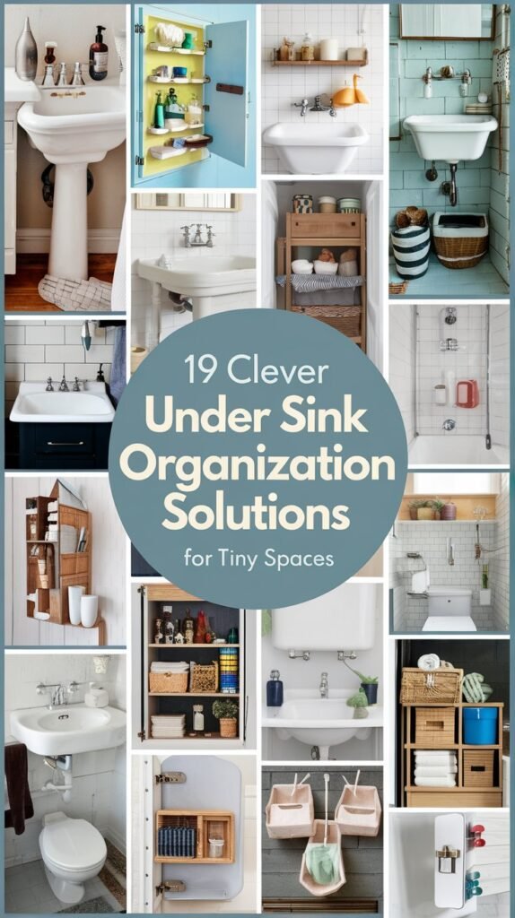19 Clever Under Sink Organization Solutions For Tiny Spaces 2