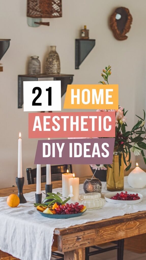 21 Home Aesthetic DIY Ideas That Will Instantly Elevate Your Space! 26