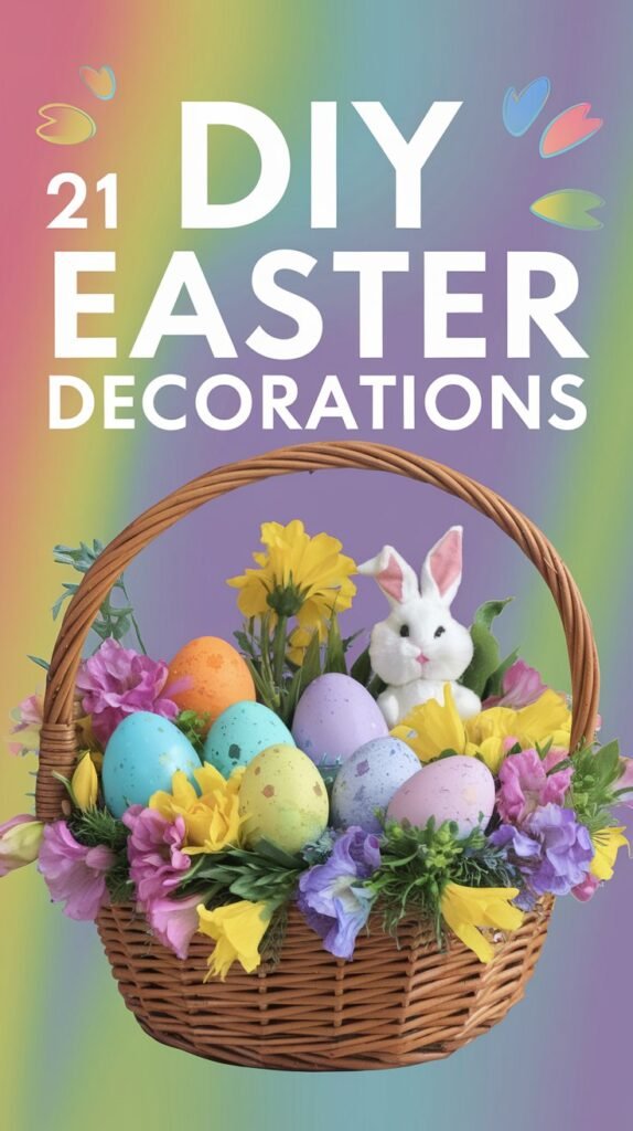 21 DIY Easter Decorations That'll Make Your Home Look Spring-Ready 25
