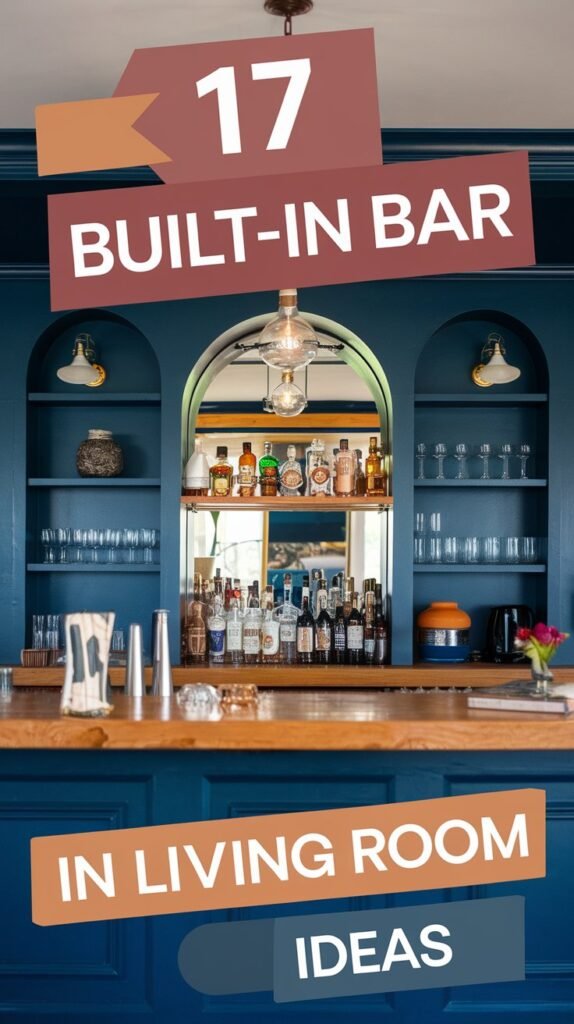 17 Built-In Bar In Living Room Ideas 13