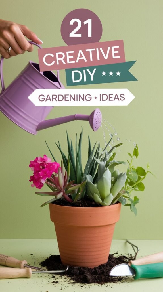 21 Creative DIY Gardening Ideas That Will Inspire Your Next Project 3
