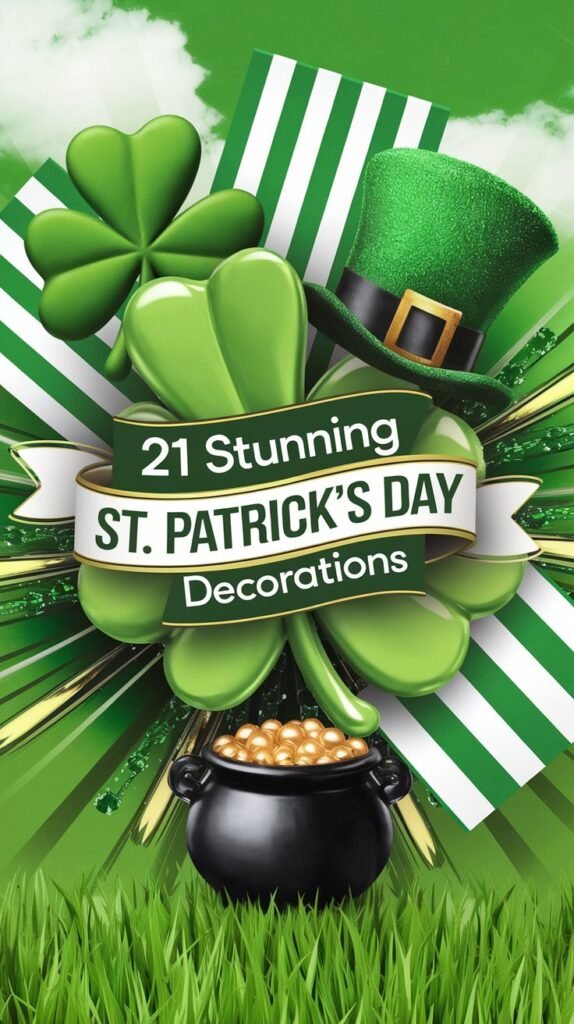 21 Stunning St. Patrick's Day Decorations That Will Transform Your Home into a Lucky Oasis! 25