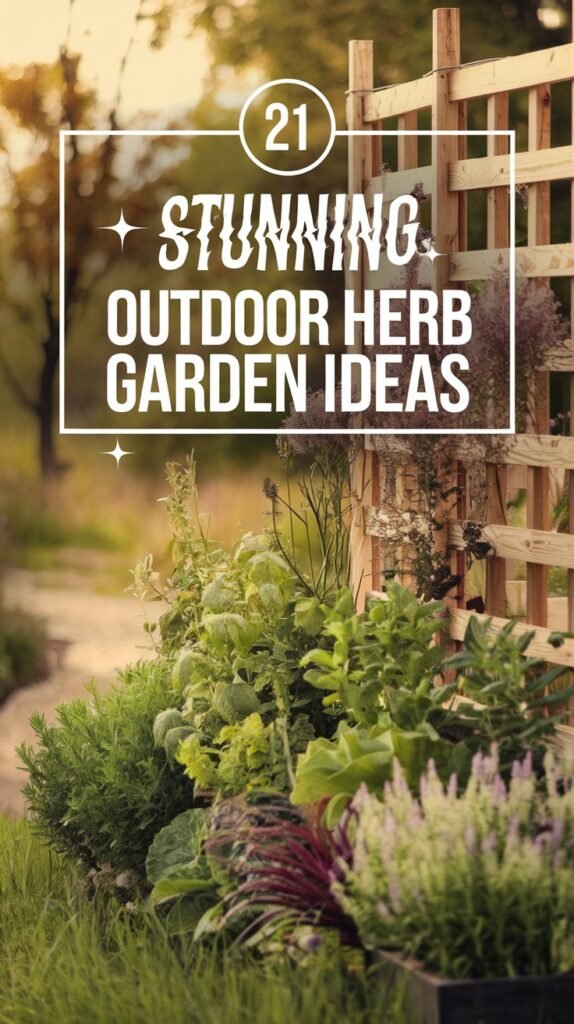 21 Stunning Outdoor Herb Garden Ideas That Will Inspire Your Green Thumb! 3