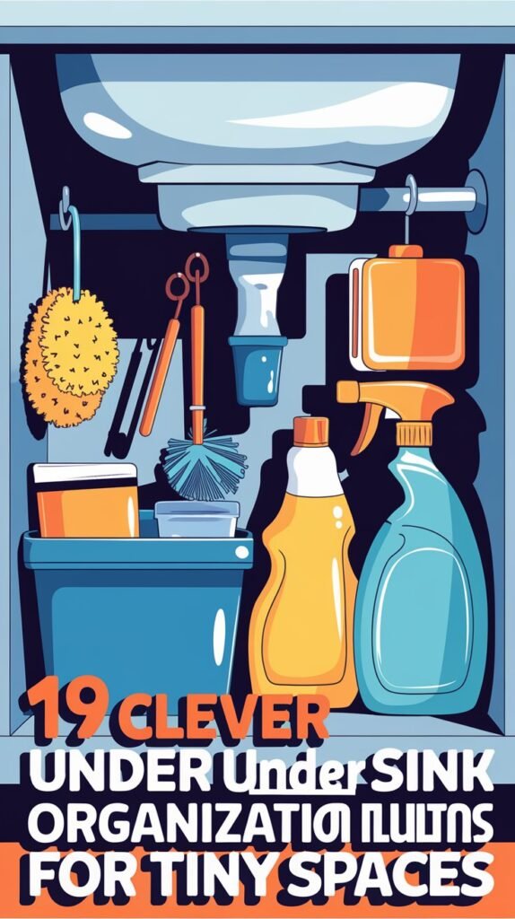 19 Clever Under Sink Organization Solutions For Tiny Spaces 13