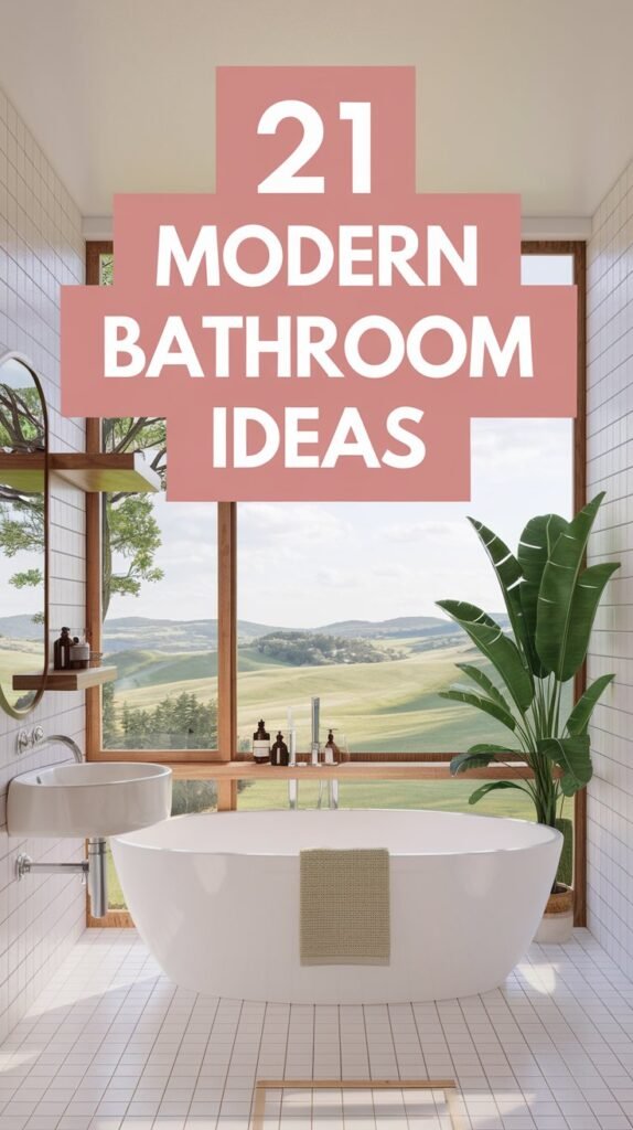 21 Modern Bathroom Ideas That Will Inspire Your Next Renovation 27