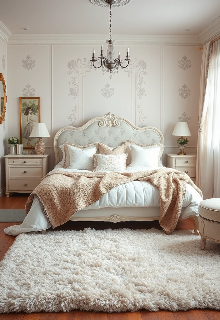 21 Vintage Princess Aesthetic Bedroom Ideas 14 21 Vintage Princess Aesthetic Bedroom Ideas - 11. Soft Textiles and Fabrics