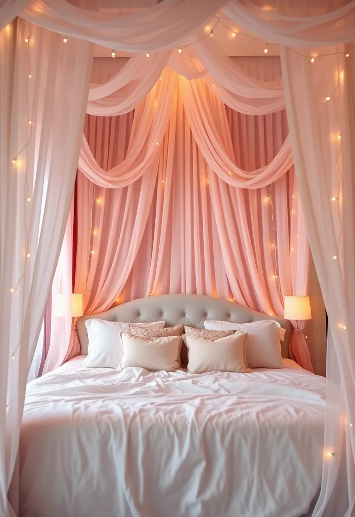 21 Magical Bedroom Ideas That Will Transform Your Space Into a Fairytale! 4 21 Magical Bedroom Ideas That Will Transform Your Space Into a Fairytale! - 1. Enchanted Canopy Beds