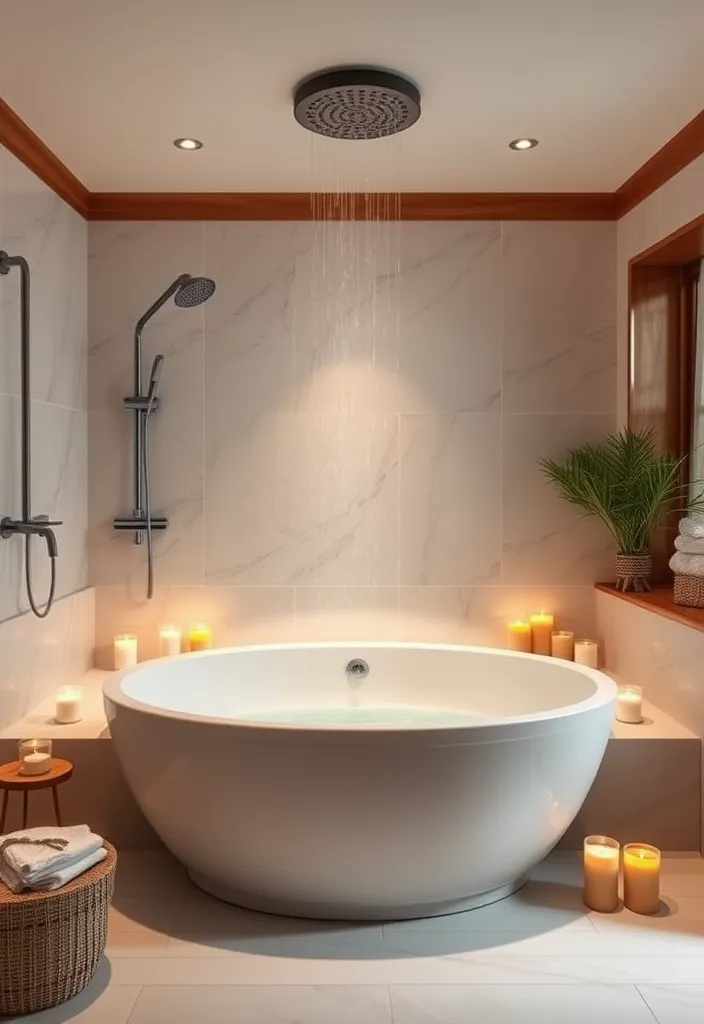 21 Modern Bathroom Ideas That Will Inspire Your Next Renovation 6 21 Modern Bathroom Ideas That Will Inspire Your Next Renovation (You Won't Believe #15!) - 3. Spa-Like Retreat