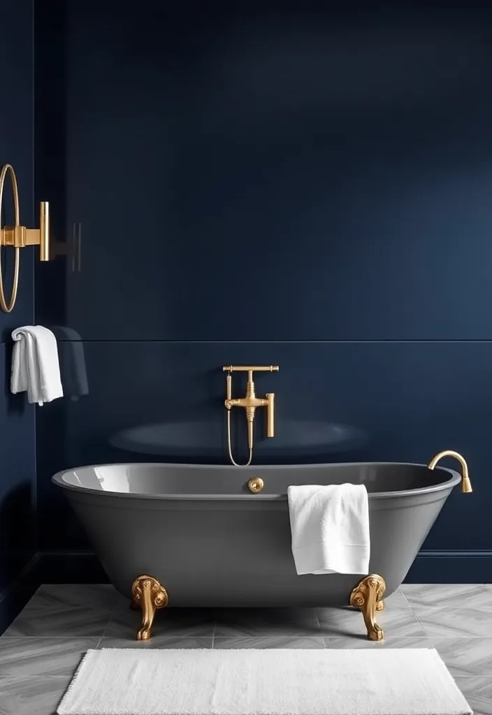 21 Modern Bathroom Ideas That Will Inspire Your Next Renovation 5 21 Modern Bathroom Ideas That Will Inspire Your Next Renovation (You Won't Believe #15!) - 2. Bold Color Palettes