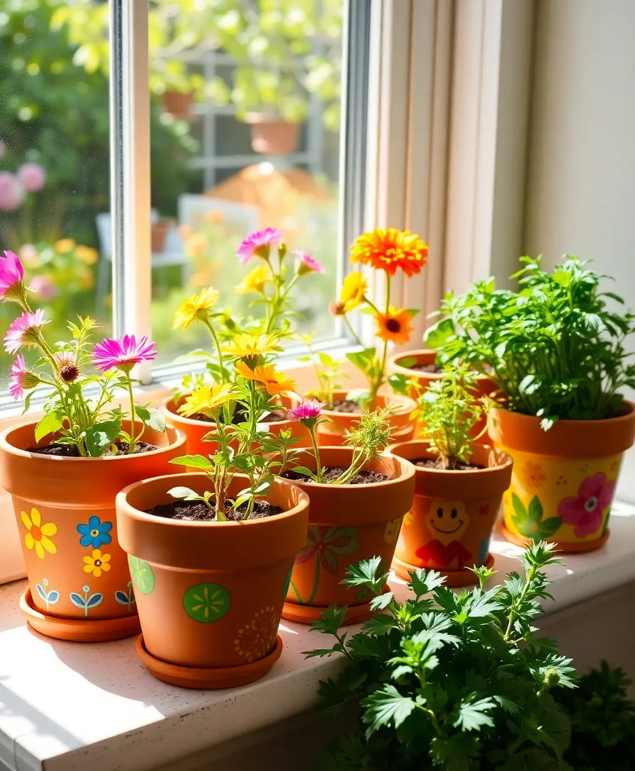 21 Incredible Easter Arts and Crafts That Will Bring the Whole Family Together! 13 21 Incredible Easter Arts and Crafts That Will Bring the Whole Family Together! - 10. Spring Flower Pots