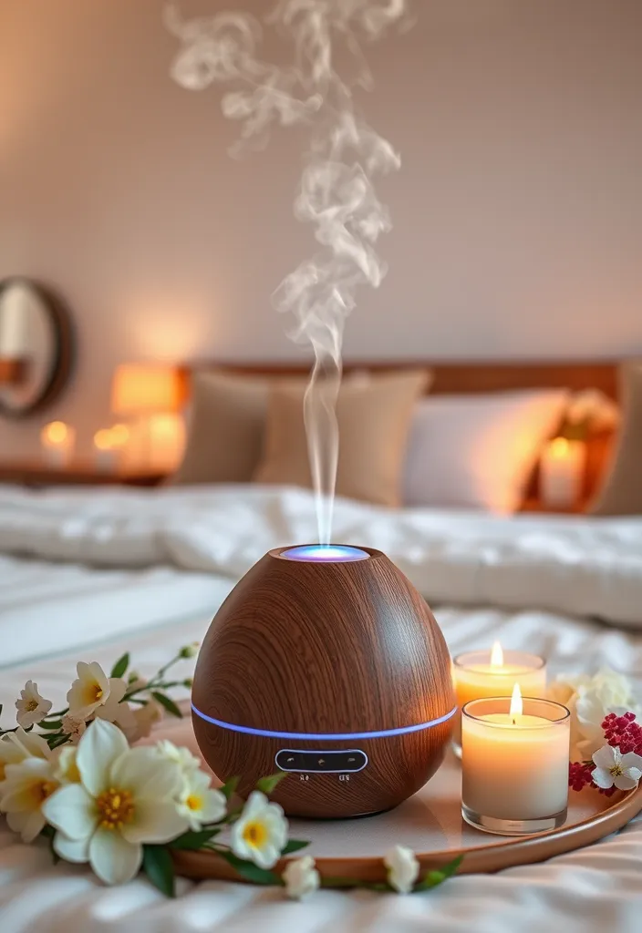 21 Master Bedrooms Decor Romantic Enough to Make You Swoon! 18 21 Master Bedrooms Decor Romantic Enough to Make You Swoon! - 15. Aromatherapy Touches