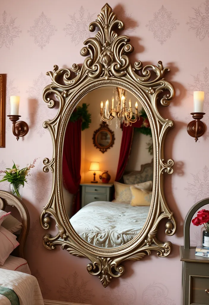 21 Magical Bedroom Ideas That Will Transform Your Space Into a Fairytale! 21 21 Magical Bedroom Ideas That Will Transform Your Space Into a Fairytale! - 18. Enchanted Mirrors
