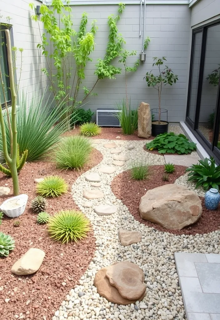 21 Courtyard Garden Ideas That Will Transform Your Small Space into a Lush Paradise! 20 21 Courtyard Garden Ideas That Will Transform Your Small Space into a Lush Paradise! - 17. Low-Maintenance Gardens: Easy Care