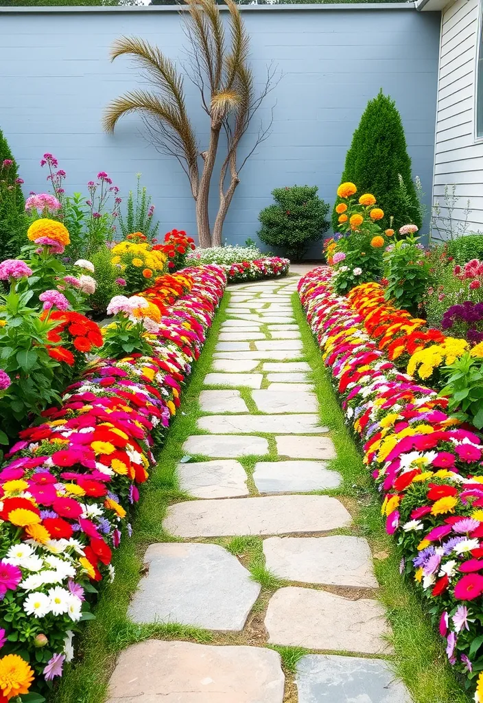 21 Small Garden Ideas to Transform Your Outdoor Space 23 21 Small Garden Ideas to Transform Your Outdoor Space (You Won't Believe #15!) - 20. Colorful Borders