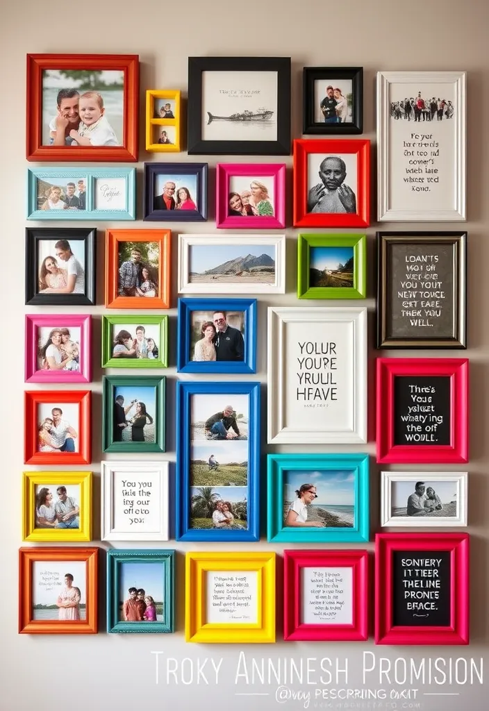 21 Home Aesthetic DIYs That Will Transform Your Space 5 21 Home Aesthetic DIYs That Will Transform Your Space (You Won't Believe #12!) - 3. Photo Collage Wall